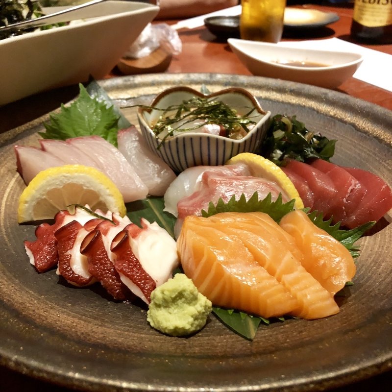 刺し身盛合せ(大名 つつじ庵)