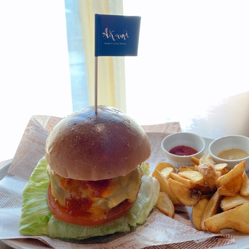Akami バーガー(Akami Modern Chop House)