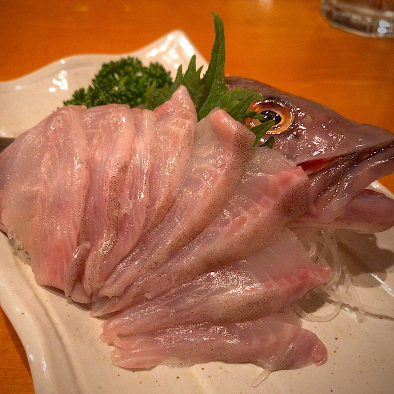 ほっけ刺(大衆居酒屋魚さんこ )