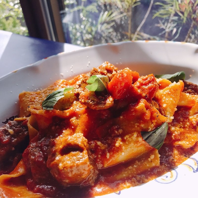 本日のスペシャルパスタ(ナポリスタカ)