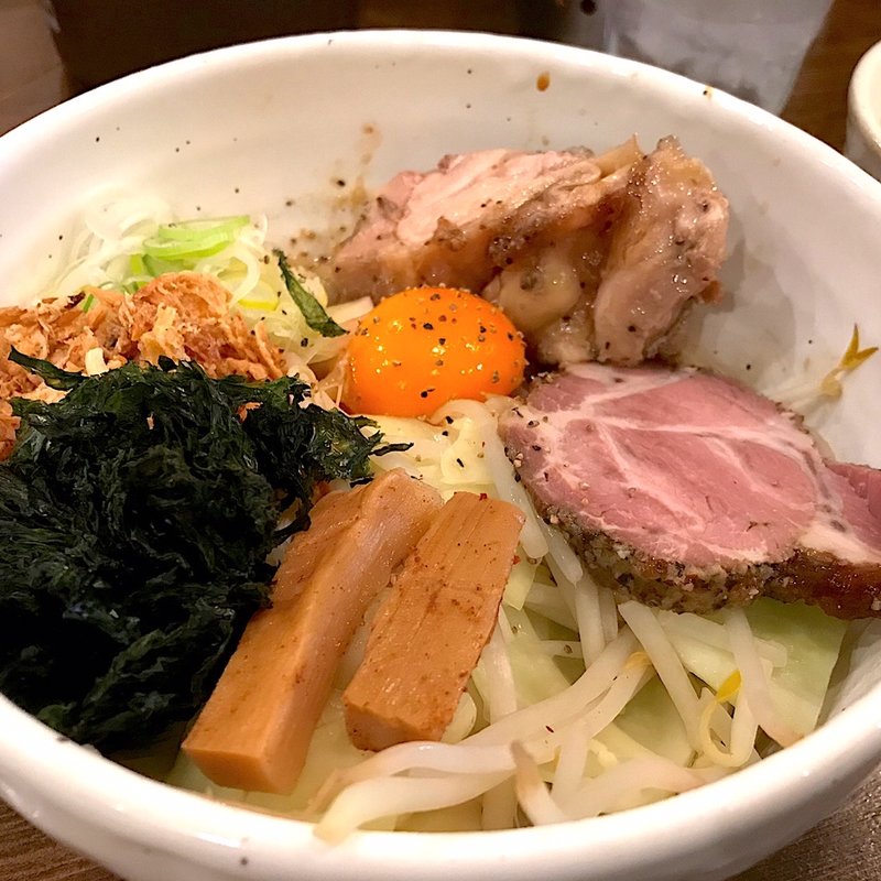 まぜそば(麺処 井の庄)