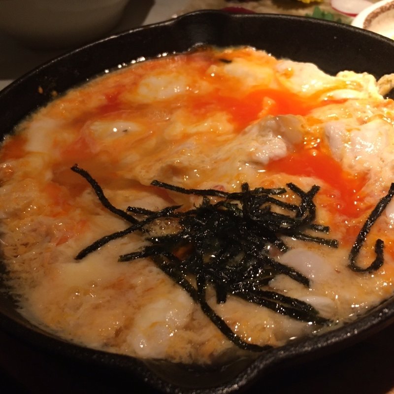 軍鶏の柳川風(軍鶏と旨い酒　らっき)