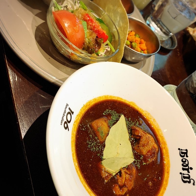 平日Aランチ(106 サウスインディアン 福岡天神店 )