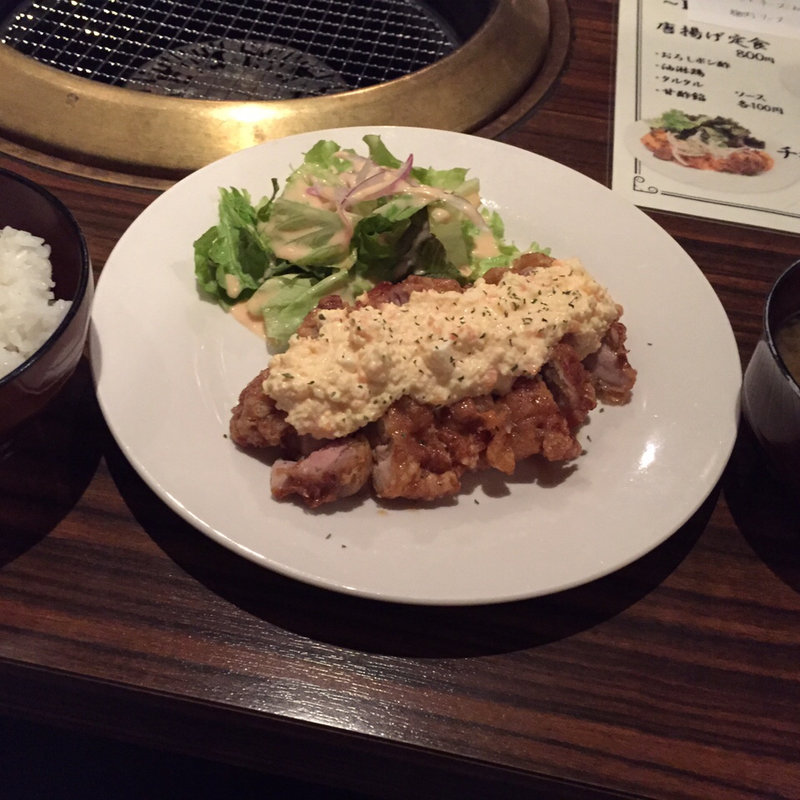 チキン南蛮定食(鶏焼肉くぼかわ )