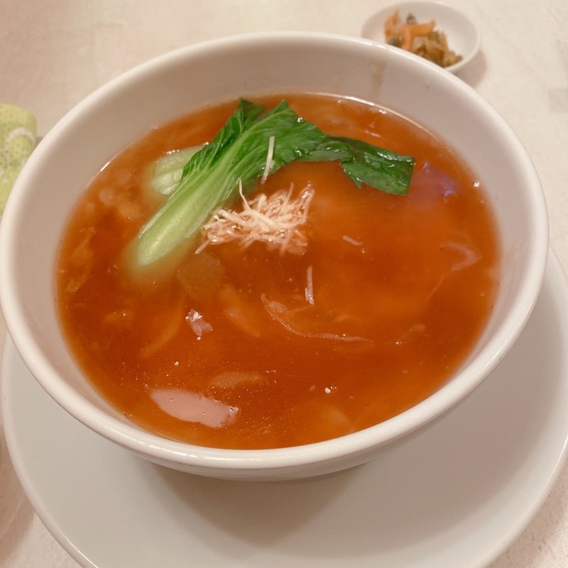 フカヒレ粥(幸福粥店 阪急うめだ本店)