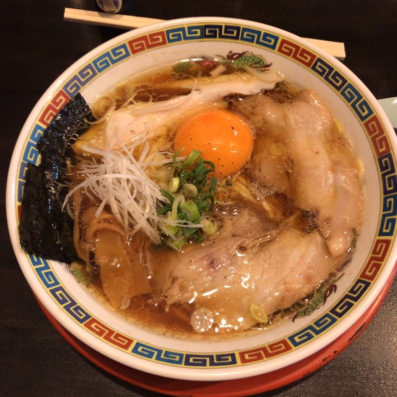 鶏醤油中華そば(武田中華そば)