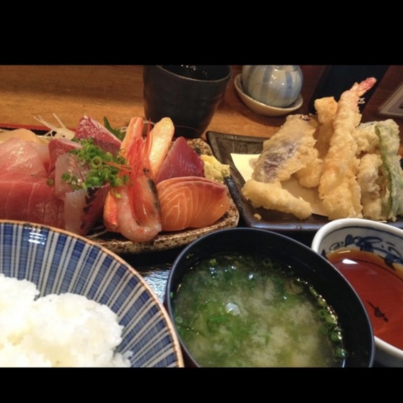 おこのみランチ(魚屋 翻車魚丸(まんぼうまる))