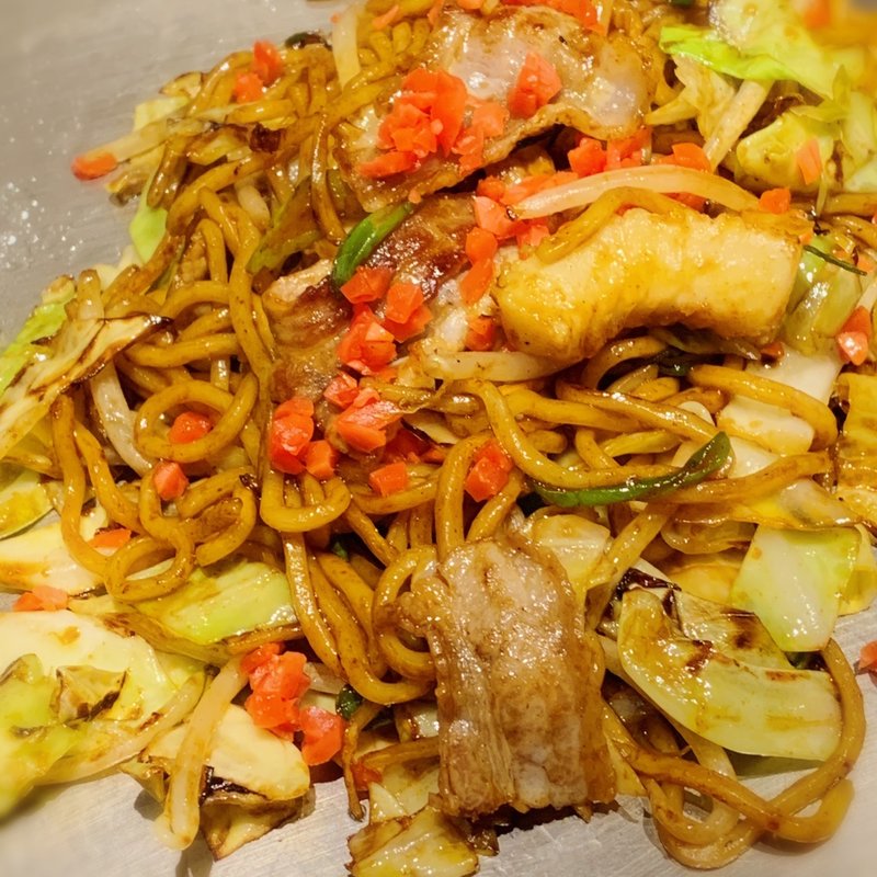 焼そばランチ(お好み焼ゆかりホワイティ梅田店)