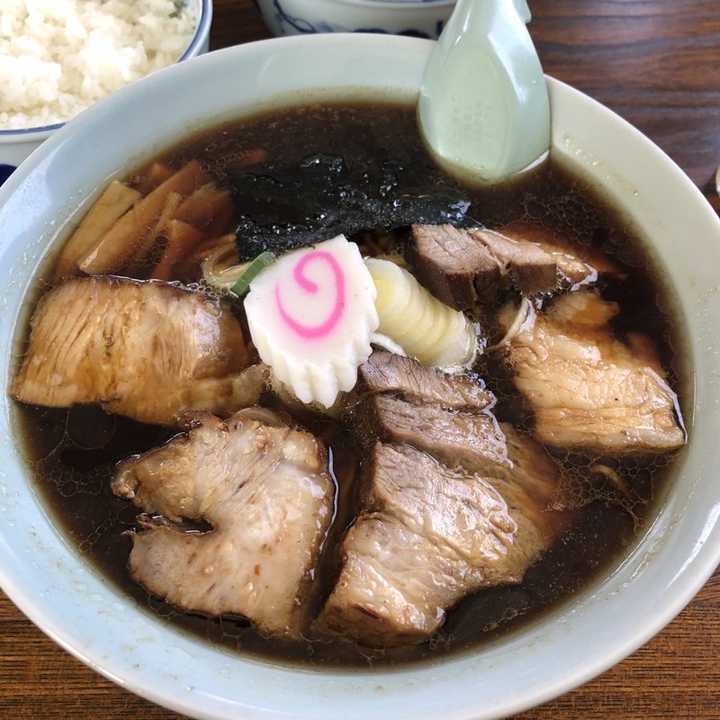 チャーシュー麺      大盛り(みどりや食堂 )
