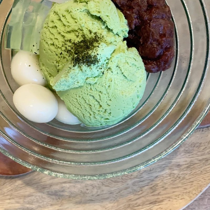 大和茶あんみつ(くるみの木 一条店 （kuruminoki）)