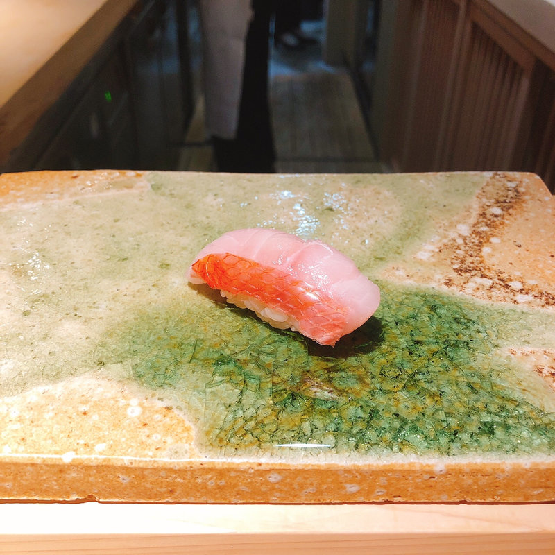 甘鯛の握り(鮨 みうら)