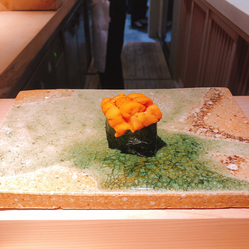 うに軍艦(鮨 みうら)