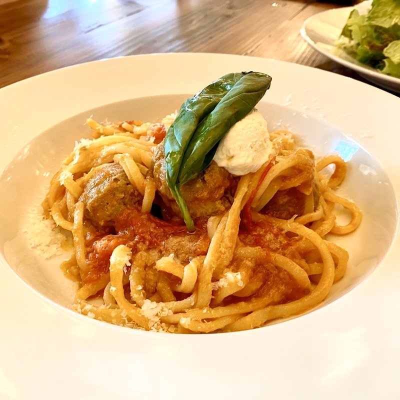 ミートボールパスタ(バターミルクチャンネル原宿)