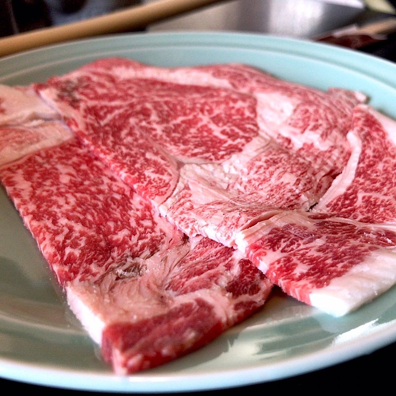 お食事「すき焼」梅コース 和牛ロース(阿佐利 本店)