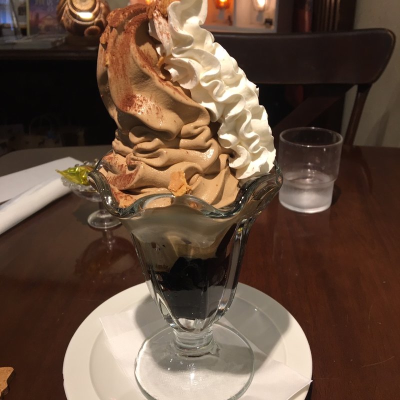 珈琲ゼリーパフェ(ブラジル珈琲舎 )