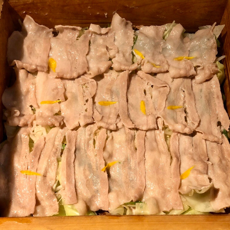 美明豚の蒸篭蒸し(京町恋しぐれ 新宿 本館 （きょうまちこいしぐれ）)