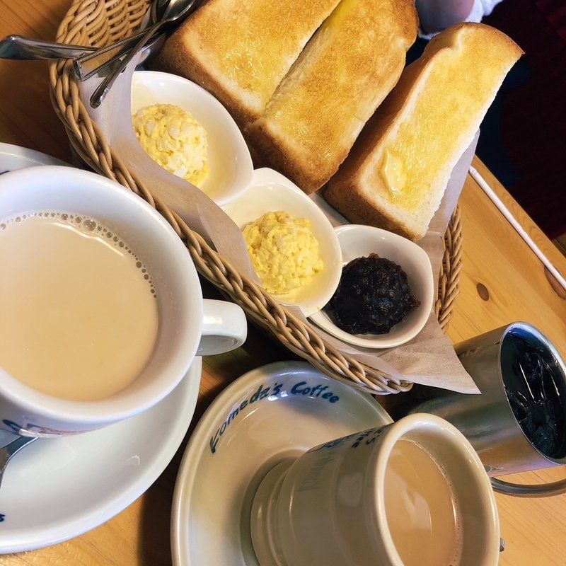 モーニングセット(コメダ珈琲店 豊川末広通店)