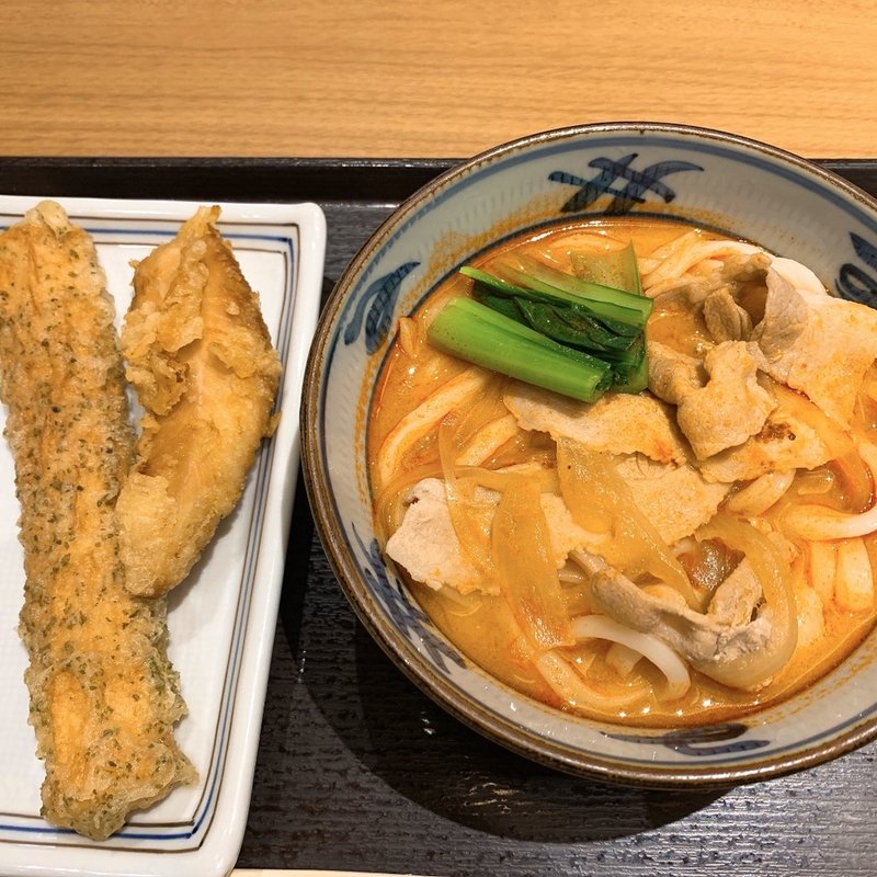 ピリ辛豚味噌チゲうどん(宮武讃岐うどん ららぽーと立川立飛店)