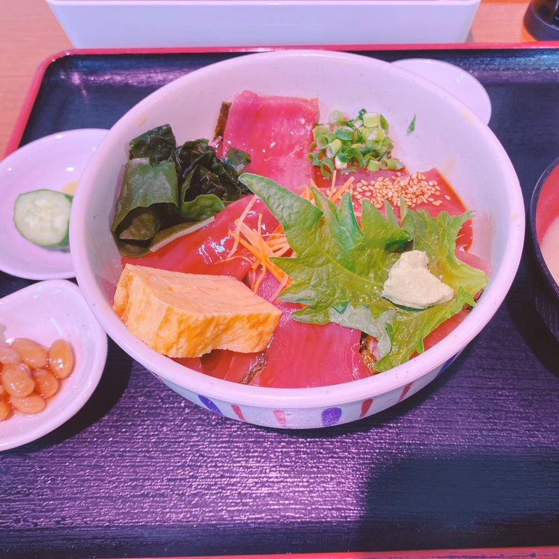 まぐろ丼定食(鮪屋みやぎ )