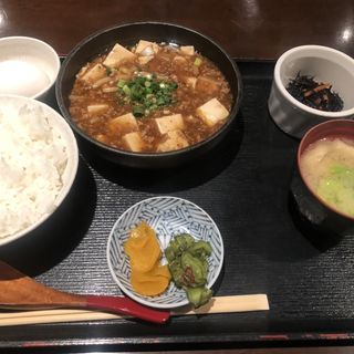 麻婆豆腐定食(みのや 新店 )