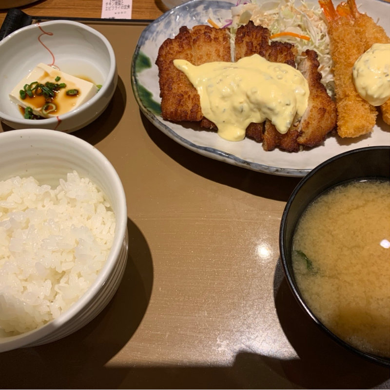 チキン南蛮定食(やよい軒 木場店)