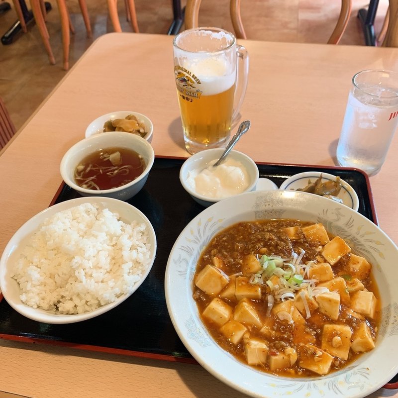 麻婆豆腐定食(福満楼)