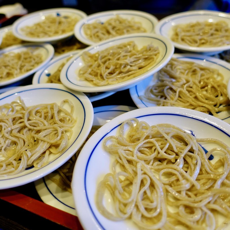 皿そば1人前（5枚）(手打出石皿そば玄)