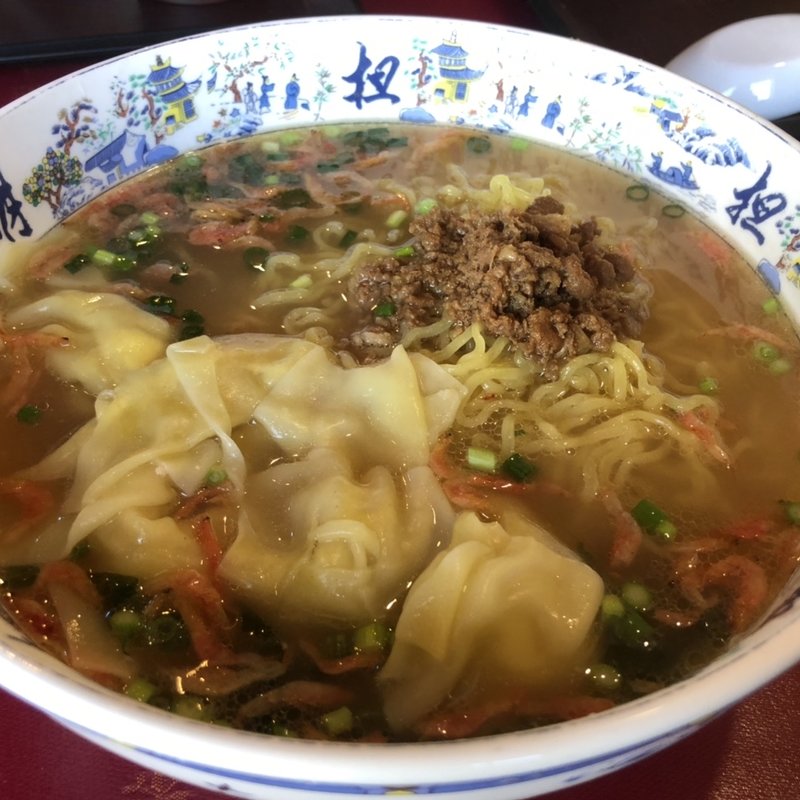 ワンタン麺(大明担担麺 田村店)