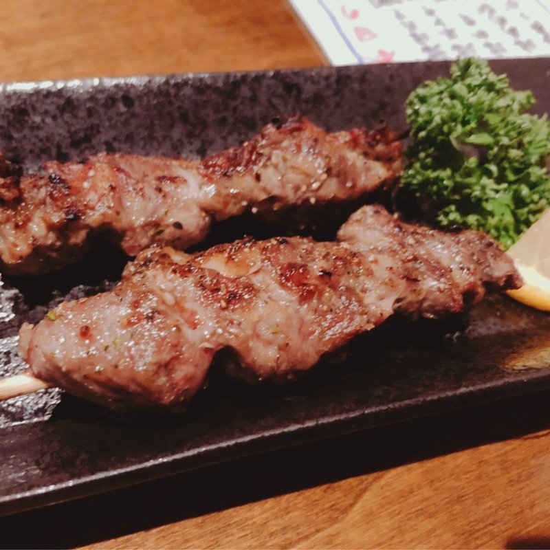 ラム串(1本)(マルカン漁業部 海がき本店 )