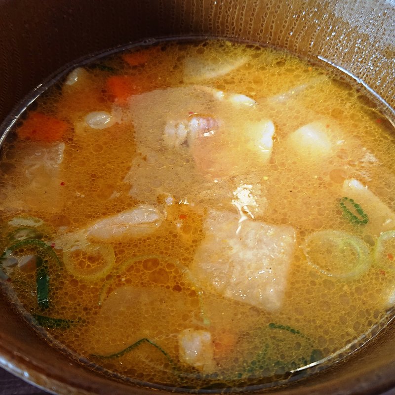 カレーとん汁(すき家 下平間店)