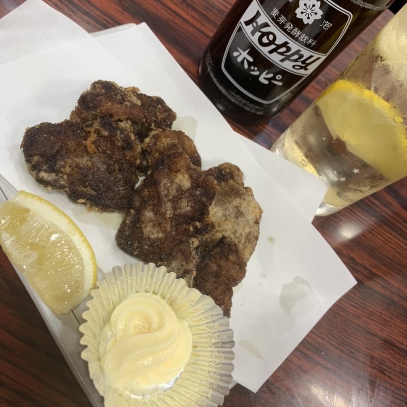 鯨の竜田揚げ(加賀屋 北朝霞・朝霞台店)