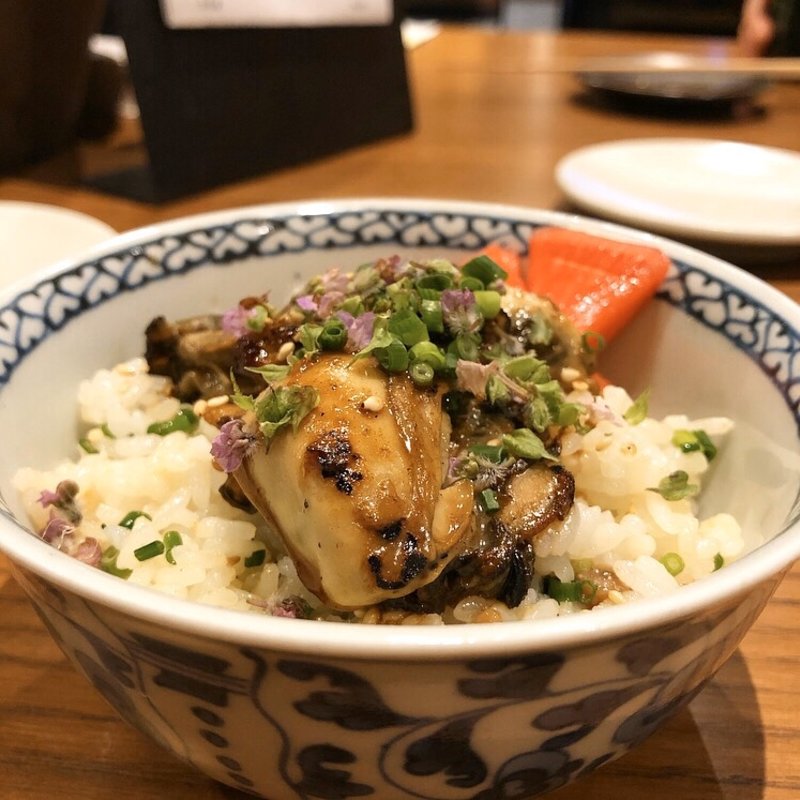 牡蠣の混ぜご飯(to.)