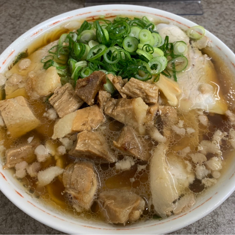 中華そば肉づくし(つたふじ 福山店 )