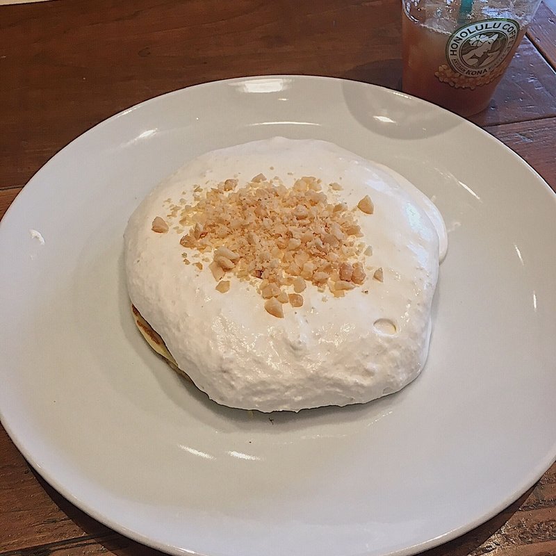 マカダミアナッツクリームパンケーキ(ホノルルコーヒー ららぽーと横浜店 )