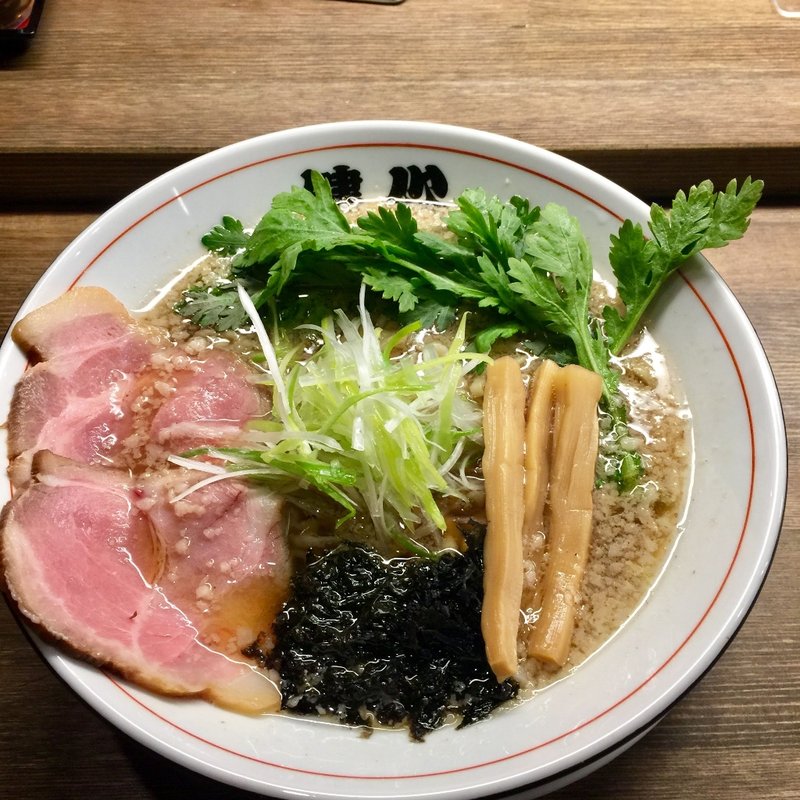 煮干醤油らーめん(らーめん健心)