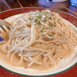 納豆カルボナーラ(レストラン Casa・Mille (カーサミッレ))