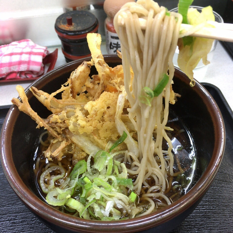 天ぷらそば(めんや)