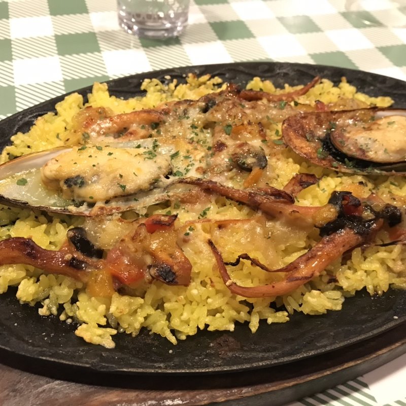 シーフードパエリア(サイゼリヤ 北松戸店)