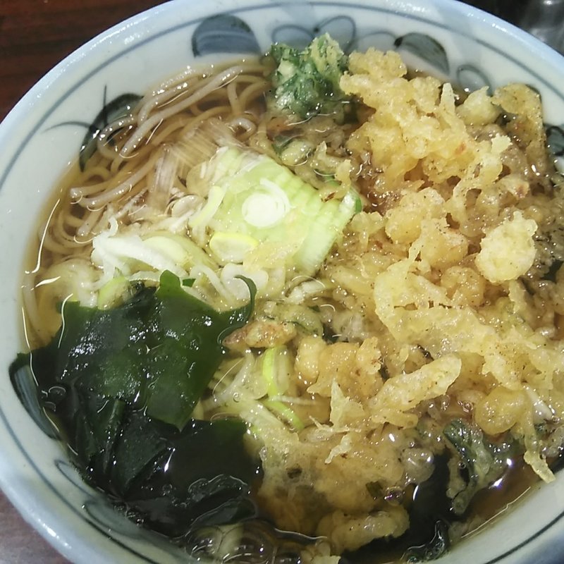 たぬきそば(そば処 やしま)