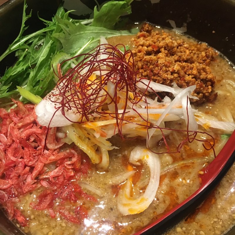 濃厚胡麻味噌担々麺(ど・みそ 八丁堀店)