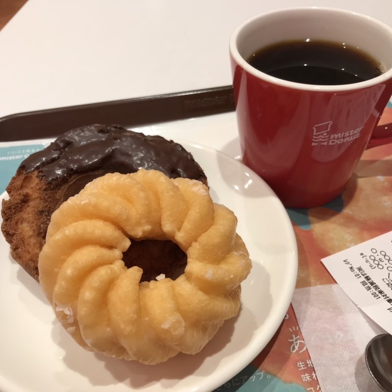 フレンチクルーラー(ミスタードーナツ 池上駅前ショップ)