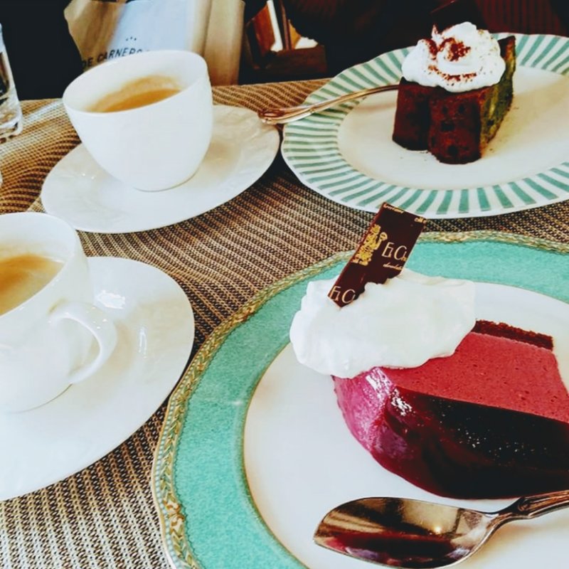 ケーキセット(エクチュア からほり「蔵」本店)