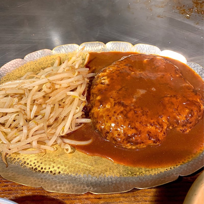 ジャンボハンバーグ定食(DANTE （テッパンヤキ・ダンテ）)