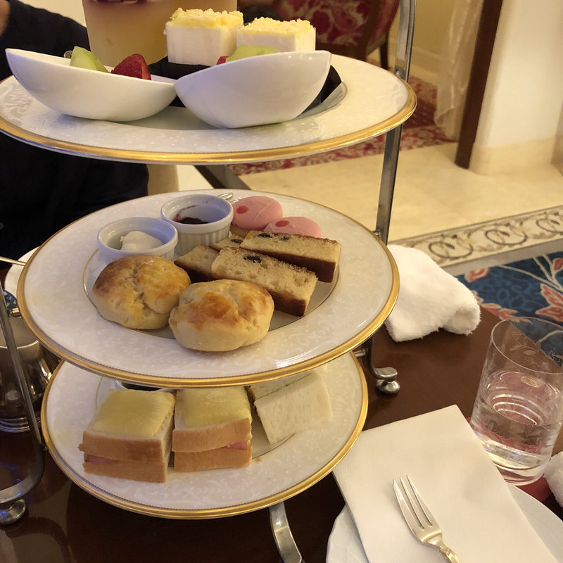 アフタヌーンティーセット(ロイヤルクリスタル カフェ銀座店)