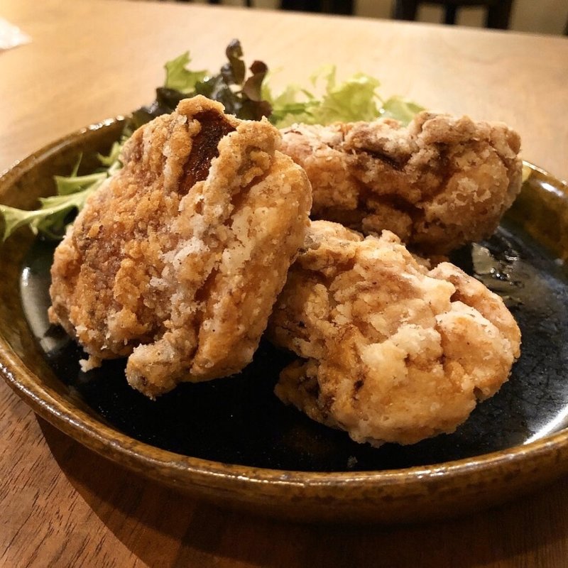 信州の酒粕で漬け込んだカラアゲ(室町二條 みのや)