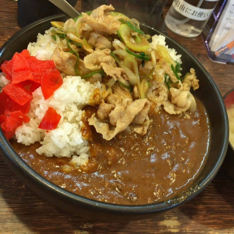 すたみなカレー(伝説のすた丼屋 お茶の水店)