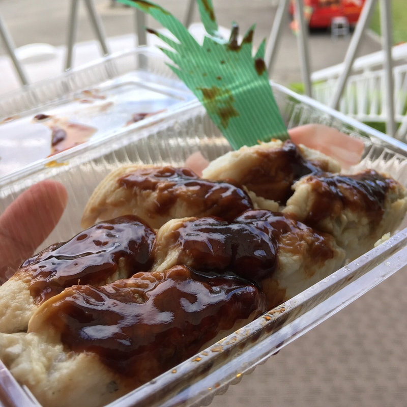 上穴子にぎり(深清鮓)