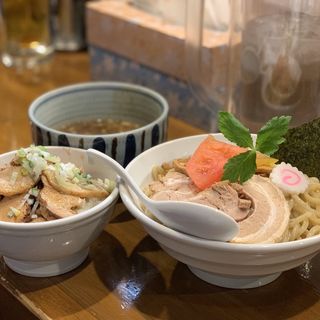 海老トマトつけ麺(麺屋　蕃茄 （ばんか）)