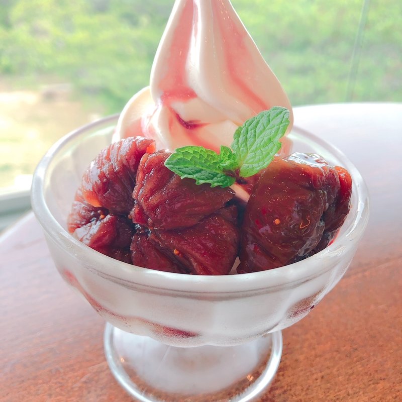 いちじくソフト(グラッチェ松島 （グラッチェマツシマ）)