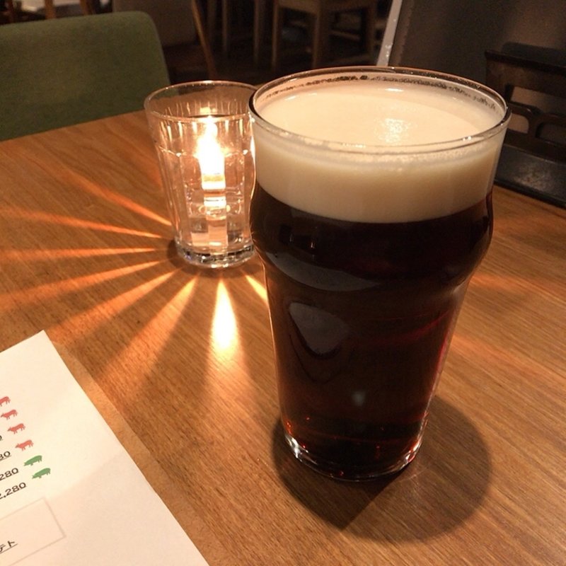 ハーフ＆ハーフ（一番搾り＆スタウト） Pint(bistro & grill me at park)